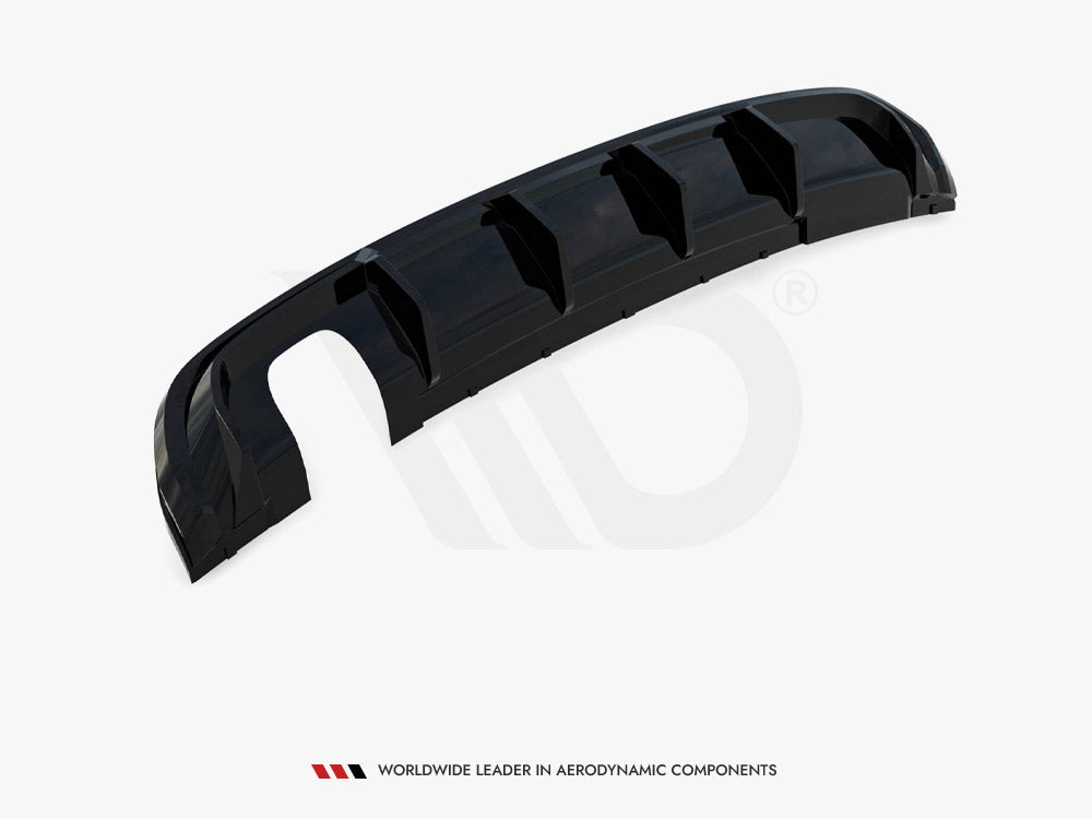 Rear Valance Audi A3 S-Line Sportback 8V (Version with single exhaust tips on one side)