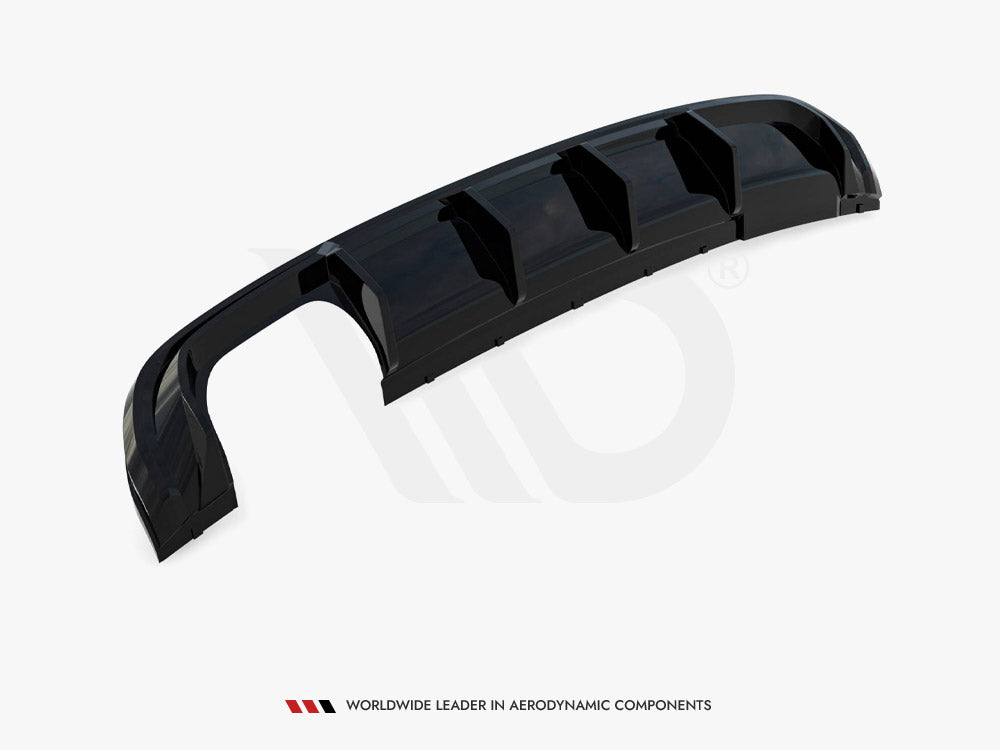 Rear Valance Audi A3 S-Line Sportback 8V (Version with dual exhausts tips on one side)