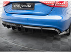 Rear Valance Audi A4 S-Line Sedan B8 (Version with dual exhaust tips on one side)