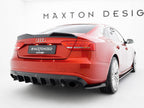 Rear Valance Audi A5 S-Line Sportback 8T (Version with single exhaust tips on both sides)