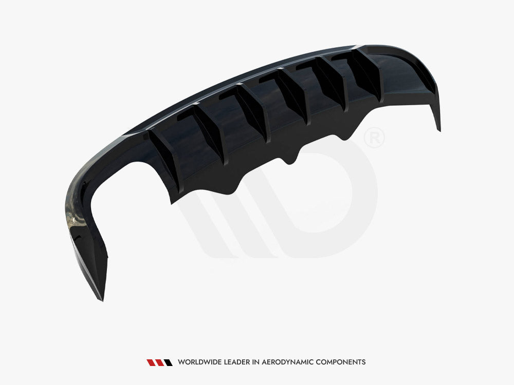Rear Valance Audi A5 S-Line Sportback 8T (Version with dual exhaust tips on one side)
