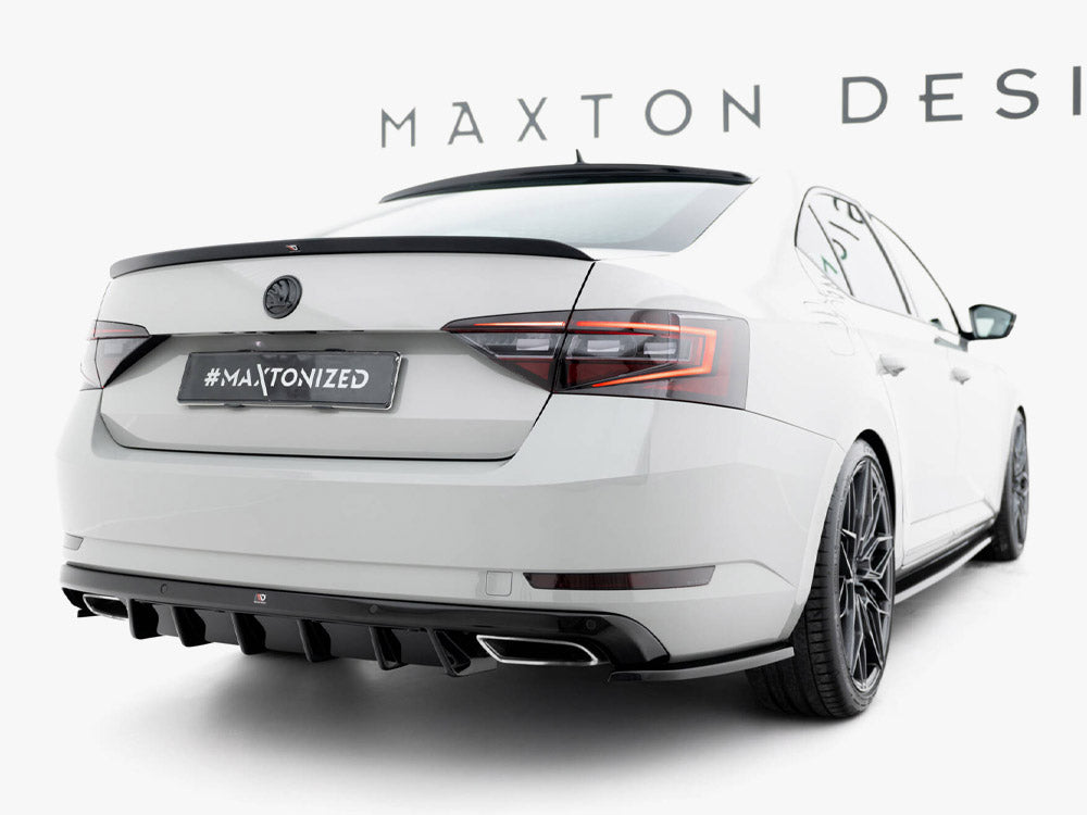 Rear Side Splitters V.3 Skoda Superb Liftback / Combi Mk3