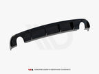 Rear Valance Audi A3 Sedan 8V Facelift (Version with single exhaust tips on both sides)