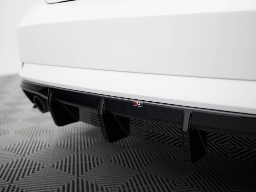 Rear Valance Audi A3 Sedan 8V Facelift (Version with single exhaust tips on both sides)
