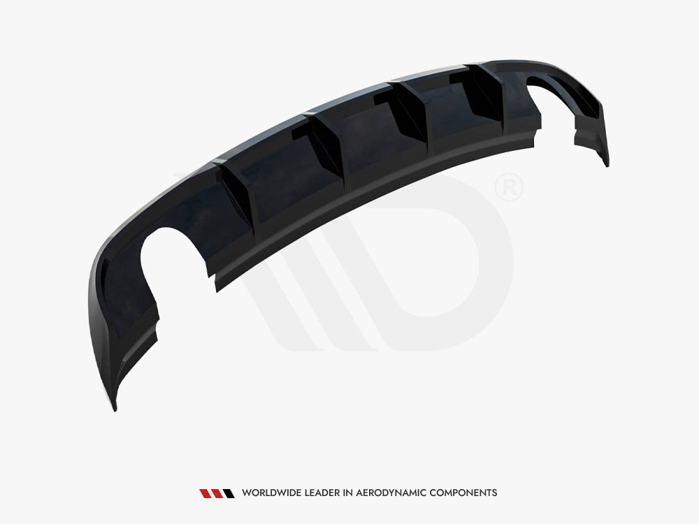 Rear Valance Audi A3 Sedan 8V Facelift (Version with single exhaust tips on both sides)