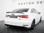 Rear Valance Audi A3 Sedan 8V Facelift (Version with single exhaust tips on one side)