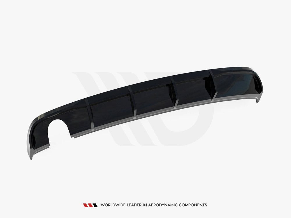 Rear Valance Audi A3 Sedan 8V Facelift (Version with single exhaust tips on one side)