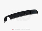 Rear Valance Audi A3 Sedan 8V Facelift (Version with single exhaust tips on one side)
