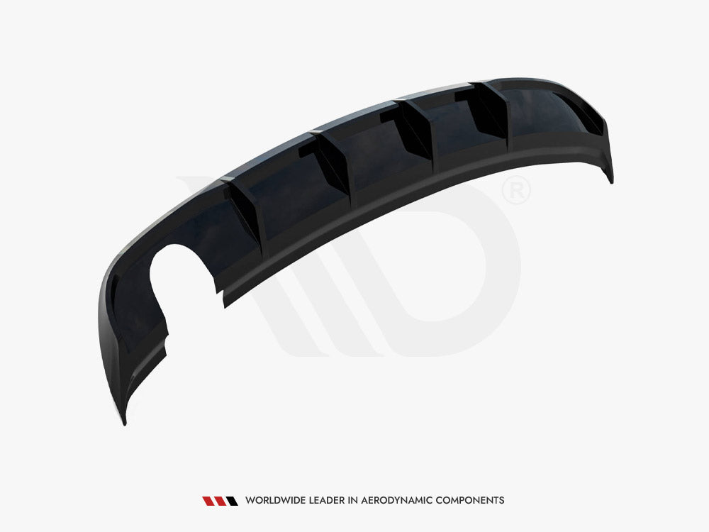 Rear Valance Audi A3 Sedan 8V Facelift (Version with single exhaust tips on one side)