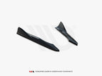 Rear Side Splitters V.2 Audi A3 Sedan 8V Facelift