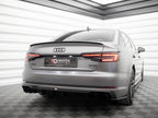 Rear Valance Audi A4 S-Line B9 (Version with dual exhaust tips on one side)