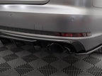 Rear Valance Audi A4 S-Line B9 (Version with single exhaust tips on both sides)