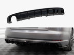 Rear Valance Audi A4 S-Line B9 (Version with single exhaust tip on one side)