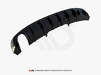 Rear Valance Audi A4 S-Line B9 (Version with single exhaust tip on one side)