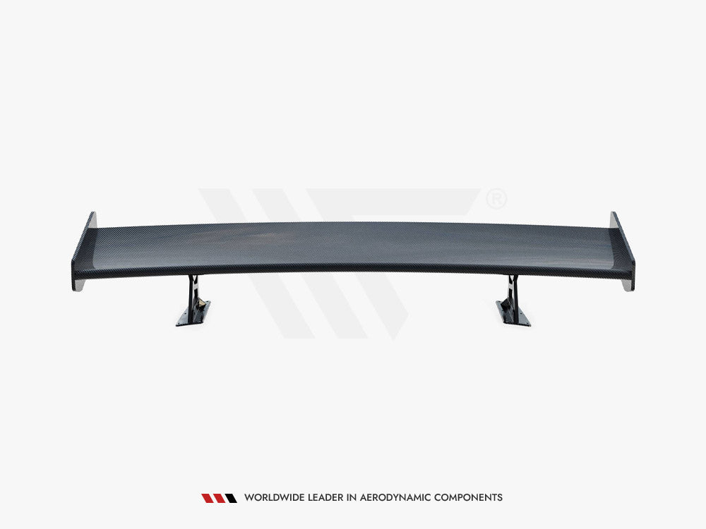 Carbon Spoiler With External Brackets Uprights V.2 + LED Audi A5 / A5 S-Line / S5 / RS5 Coupe F5 / F5 Facelift