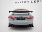 Carbon Spoiler With Upper Swan Mounting + LED Audi A5 / A5 S-Line / S5 / RS5 Coupe F5 / F5 Facelift