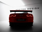 Carbon Spoiler With Internal Brackets Uprights + LED Chevrolet Camaro SS Mk6 Facelift