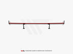 Carbon Spoiler With Internal Brackets Uprights + LED Chevrolet Camaro SS Mk6 Facelift