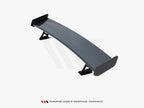Carbon Spoiler With Internal Brackets Uprights + LED Chevrolet Camaro SS Mk6 Facelift