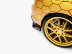 Rear Side Splitters V.1 + Flaps Volkswagen Golf GTI Clubsport Mk8 Facelift