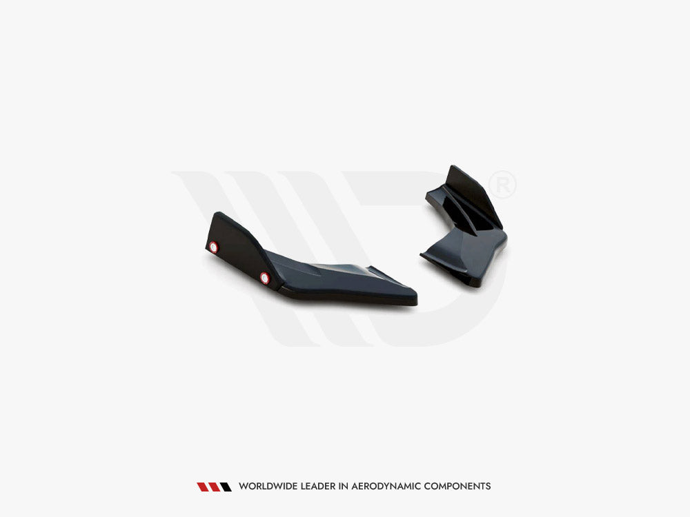 Rear Side Splitters V.1 + Flaps Volkswagen Golf GTI Clubsport Mk8 Facelift
