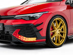 Front Bumper Wings (Canards) Volkswagen Golf GTI Clubsport Mk8 Facelift