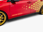 Side Skirts Diffusers V.2 Volkswagen Golf GTI Clubsport Mk8 Facelift