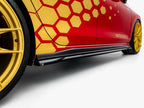 Side Skirts Diffusers V.1 Volkswagen Golf GTI Clubsport Mk8 Facelift