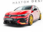 Front Splitter V.2 Volkswagen Golf GTI Clubsport Mk8 Facelift