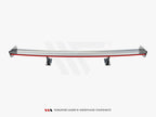Carbon Spoiler With Internal Brackets Uprights + LED Honda Civic SI Mk10