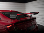 Carbon Spoiler With Upper Swan Mounting + LED Honda Civic SI Mk10
