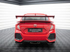 Carbon Spoiler With Upper Swan Mounting + LED Honda Civic SI Mk10