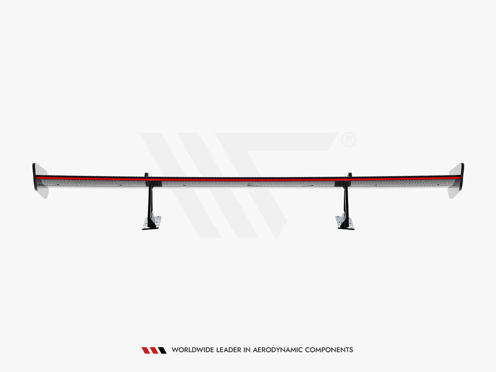 Carbon Spoiler With Upper Swan Mounting + LED Honda Civic SI Mk10