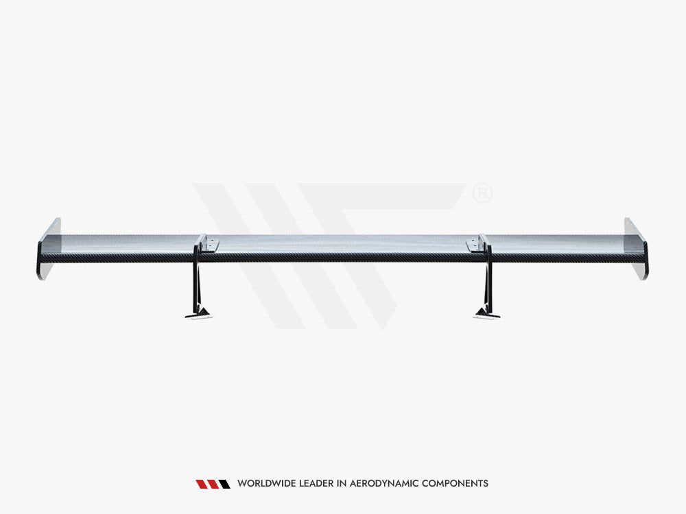 Carbon Spoiler With Upper Swan Mounting + LED Honda Civic SI Mk10