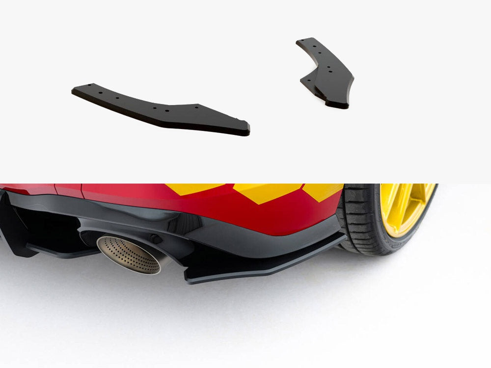 Street PRO Rear Side Splitters Volkswagen Golf GTI Clubsport Mk8 Facelift