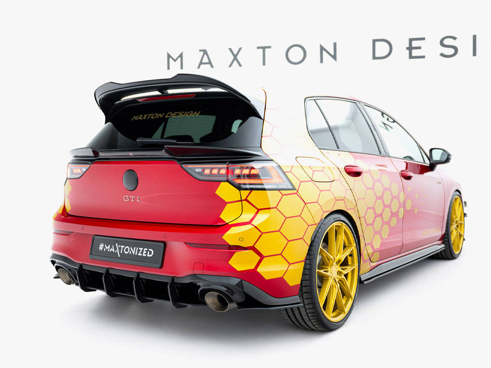 Street PRO Rear Side Splitters Volkswagen Golf GTI Clubsport Mk8 Facelift