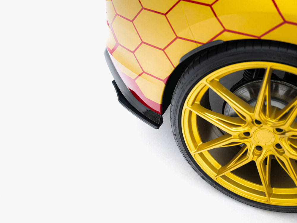 Street PRO Rear Side Splitters Volkswagen Golf GTI Clubsport Mk8 Facelift