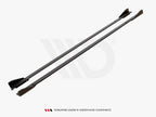 Street PRO Side Skirts Diffusers + Flaps Volkswagen Golf GTI Clubsport Mk8 Facelift