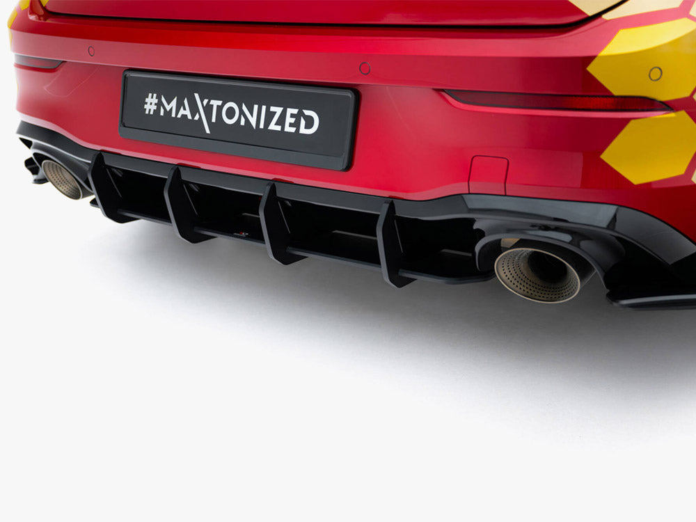 Street PRO Rear Diffuser V.2 Volkswagen Golf GTI Clubsport Mk8 Facelift