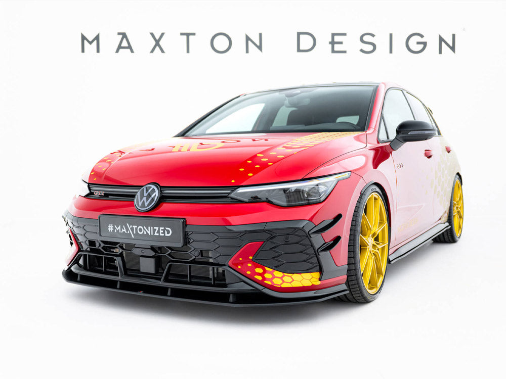 Street PRO Front Splitter Volkswagen Golf GTI Clubsport Mk8 Facelift