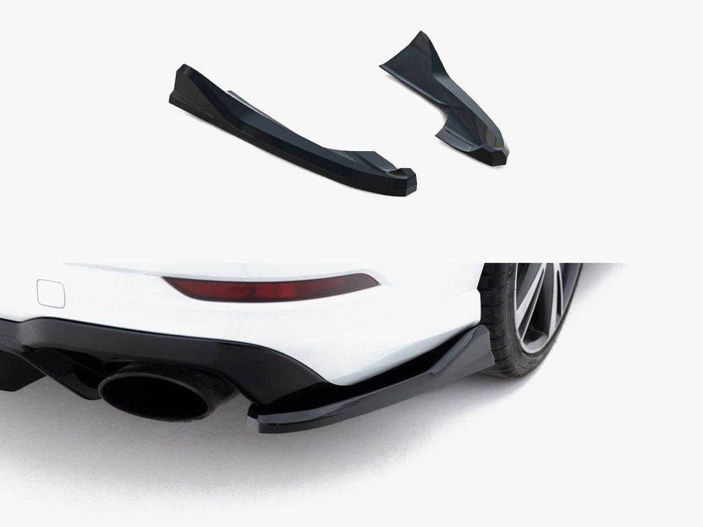 Rear Side Splitters V.5 Audi RS3 Sedan 8V Facelift