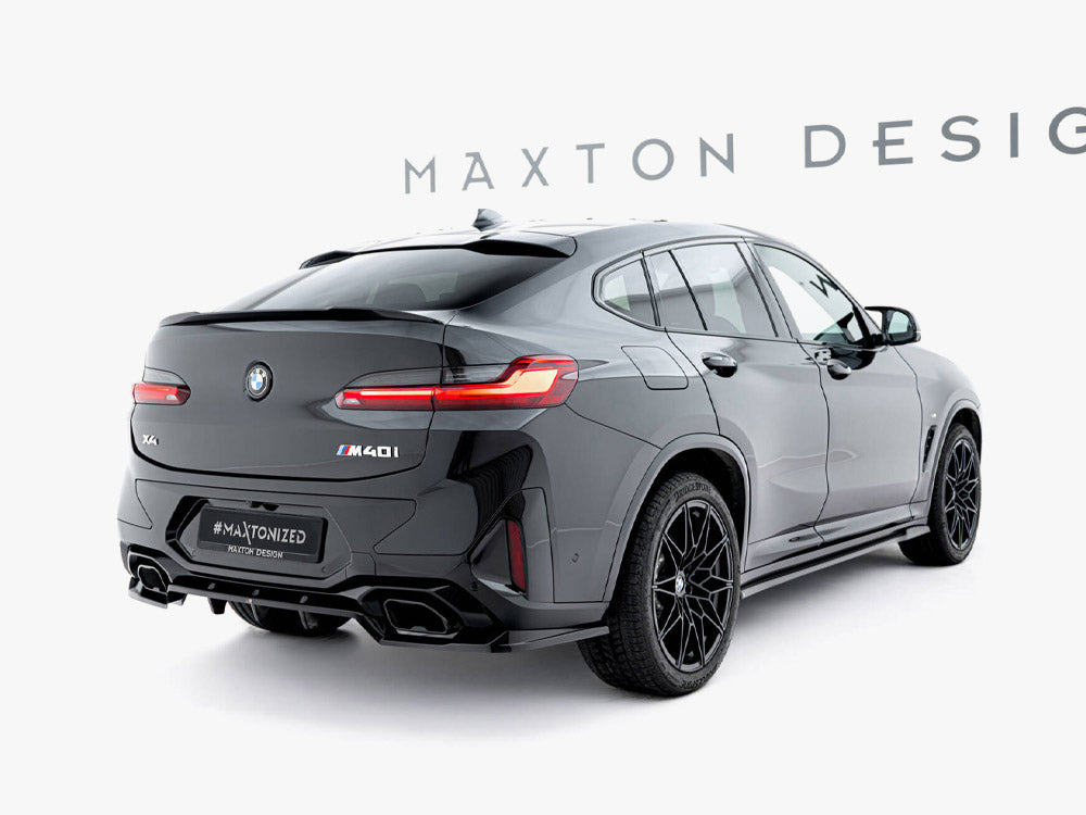Rear Splitter (Vertical Bars) V.2 BMW X4 M-Pack G02 Facelift