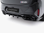 Rear Splitter (Vertical Bars) V.2 BMW X4 M-Pack G02 Facelift