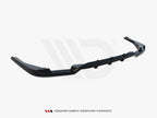 Rear Splitter (Vertical Bars) V.2 BMW X4 M-Pack G02 Facelift