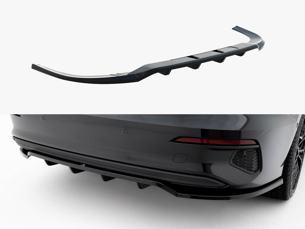 Rear Splitter (Vertical Bars) Audi A3 Sedan 8Y