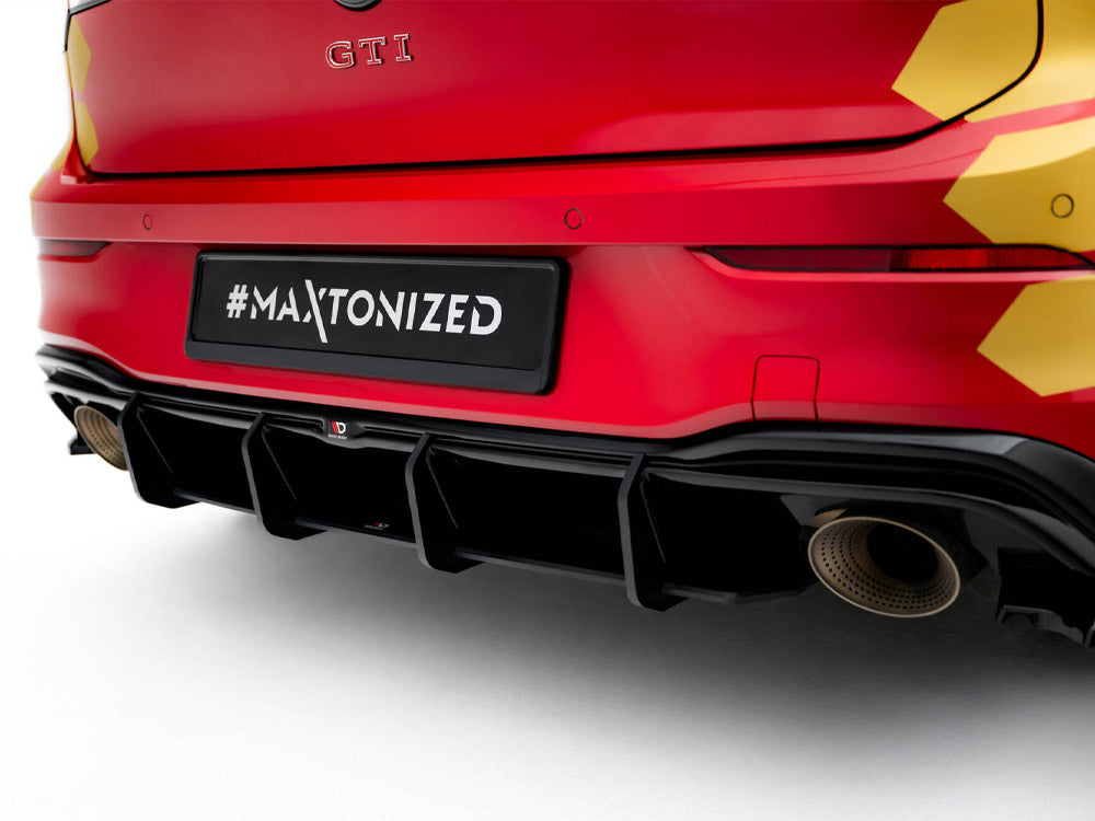 Street PRO Rear Diffuser V.1 Volkswagen Golf GTI Clubsport Mk8 Facelift