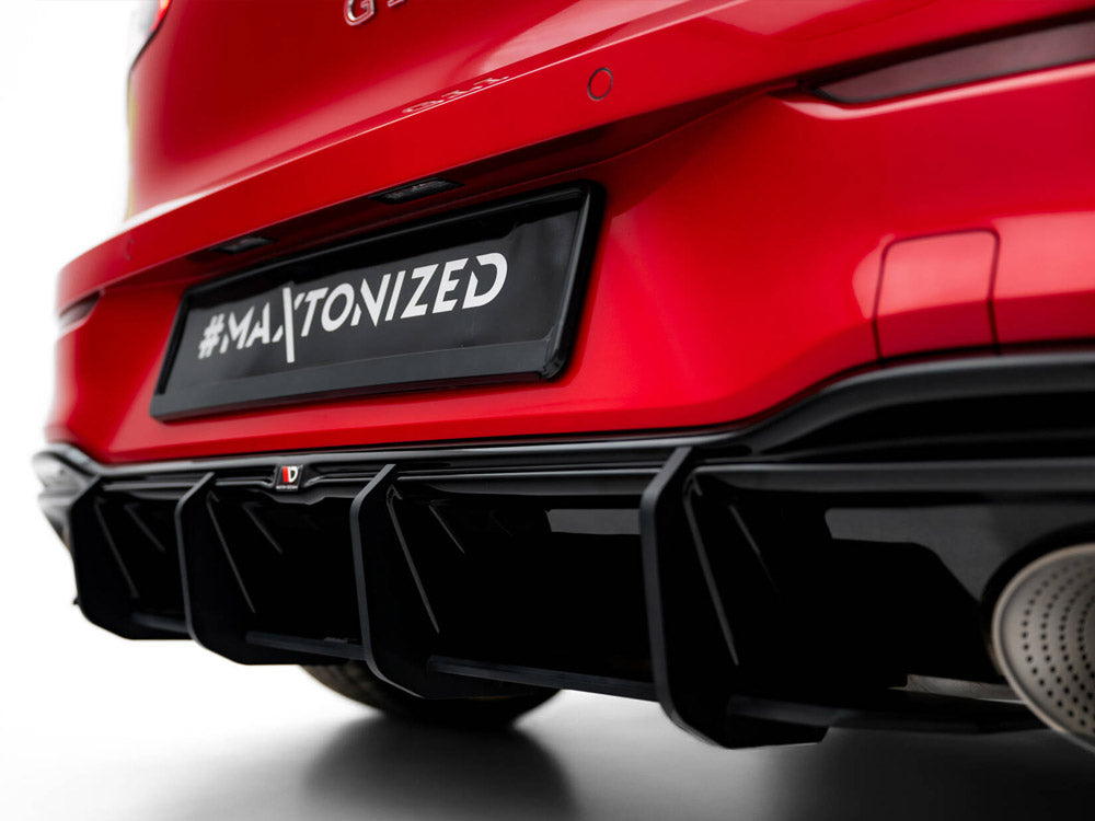 Street PRO Rear Diffuser V.1 Volkswagen Golf GTI Clubsport Mk8 Facelift