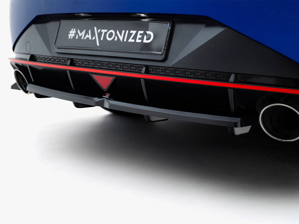 Central  Rear Splitter (Vertical Bars) Hyundai Elantra N Mk7