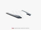 Prepreg Carbon Fiber Rear Side Splitters Audi RS6 C8