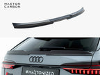 Prepreg Carbon Fiber Tailgate Spoiler (Lower) Audi RS6 C8